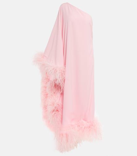 Robe longue Ubud en crêpe à plumes - Taller Marmo - Modalova