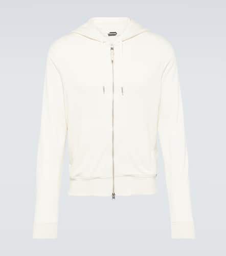 Sweat-shirt à capuche zippé - Tom Ford - Modalova