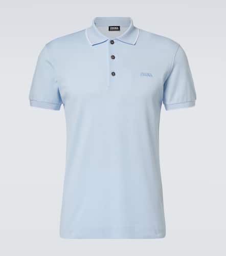 Zegna Polo en coton mélangé - Zegna - Modalova