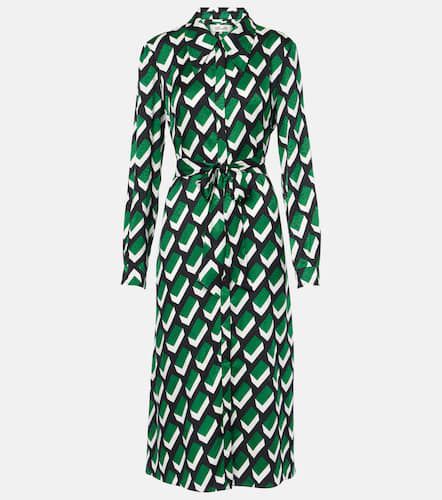 Robe midi Gizelle en jacquard - Diane von Furstenberg - Modalova