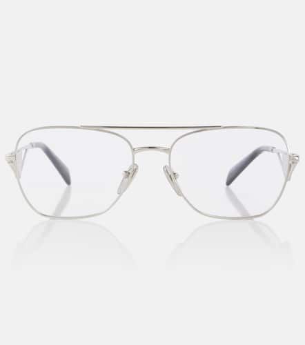 Lunettes de soleil aviateur Symbole - Prada - Modalova