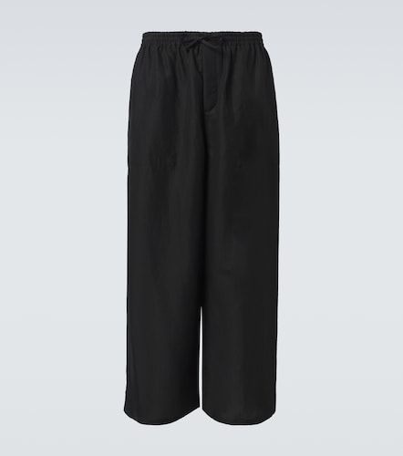 Pantalon ample Paula's Ibiza raccourci en toile - Loewe - Modalova