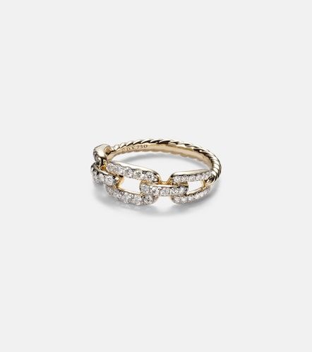 Bague Stax Chain Link en or 18 ct - David Yurman - Modalova