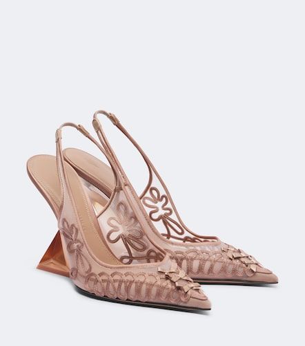 Escarpins slingback Cheope à broderies - The Attico - Modalova