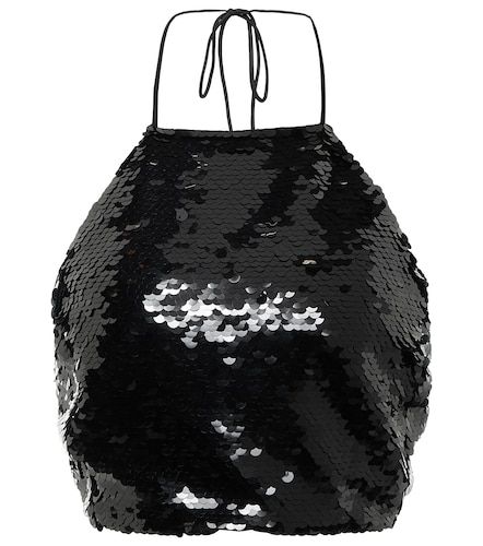 Top raccourci à sequins - Magda Butrym - Modalova