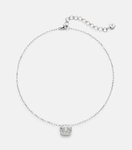 Collier Bezel Illusion en or blanc 18 ct et diamants - Shay Jewelry - Modalova
