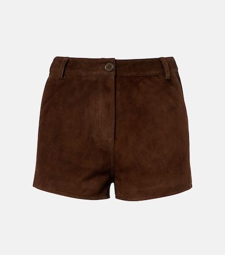 Nour Hammour Short Leontine en daim - Nour Hammour - Modalova