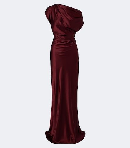 Robe longue en satin de soie - The Sei - Modalova
