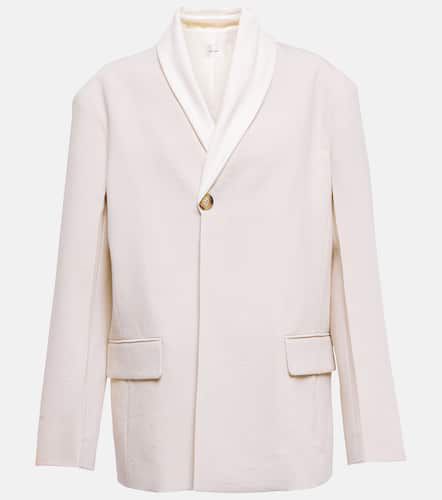 Blazer Jeanette en laine vierge et soie - The Row - Modalova