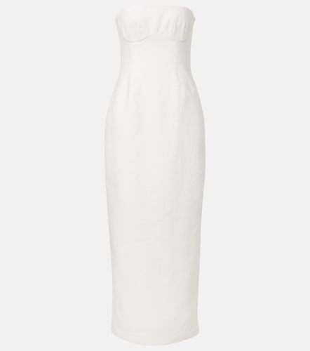 Robe longue bustier Evalita en lin - SIR - Modalova