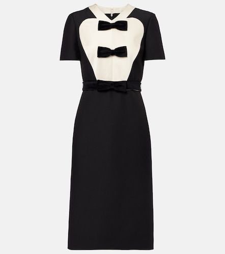 Robe midi en Crêpe Couture - Valentino Garavani - Modalova