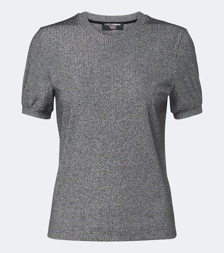 Top en maille côtelée - Dolce&Gabbana - Modalova
