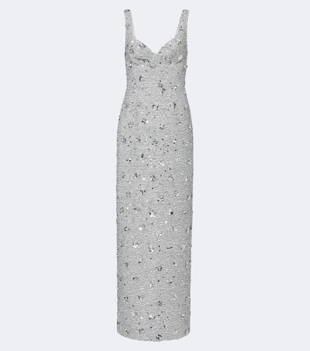 Robe longue Viella en tweed à sequins - Simkhai - Modalova