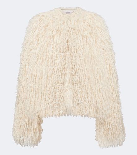 Fendi Veste en mohair mélangé - Fendi - Modalova