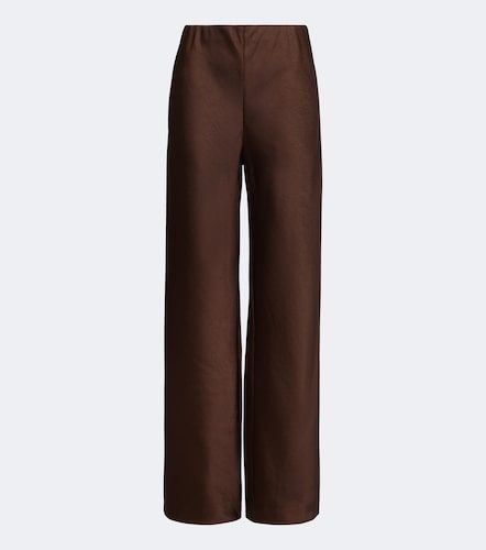 Pantalon ample Colette en satin - Vince - Modalova