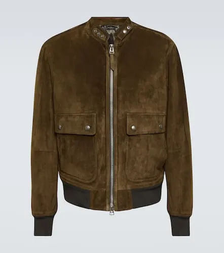 Tom Ford Veste bomber en daim - Tom Ford - Modalova