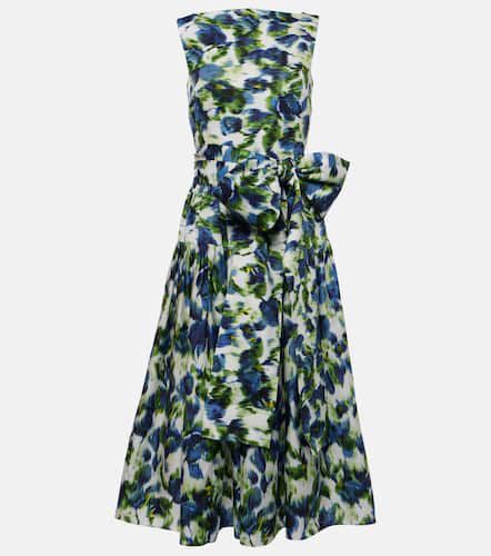 Erdem Robe midi en coton à fleurs - Erdem - Modalova