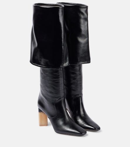 Chloé Bottes Georgia 90 en cuir - Chloe - Modalova