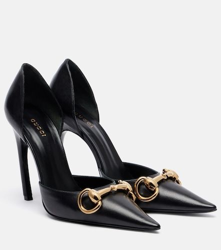 Escarpins Boulevard Horsebit en cuir - Gucci - Modalova