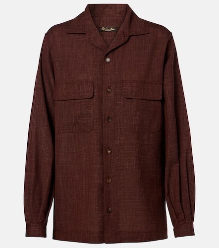 Chemise Ida en laine, soie et lin - Loro Piana - Modalova