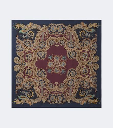 Foulard en soie à motif cachemire - Etro - Modalova