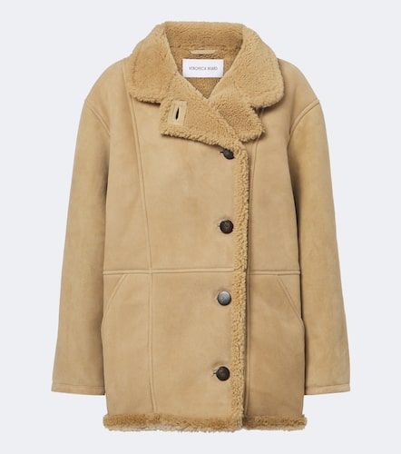 Manteau Lavington en daim et shearling - Veronica Beard - Modalova