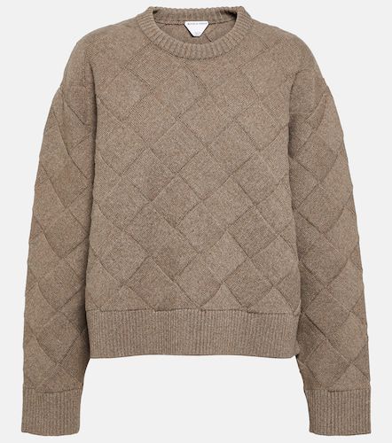 Pull Intreccio en laine mélangée - Bottega Veneta - Modalova