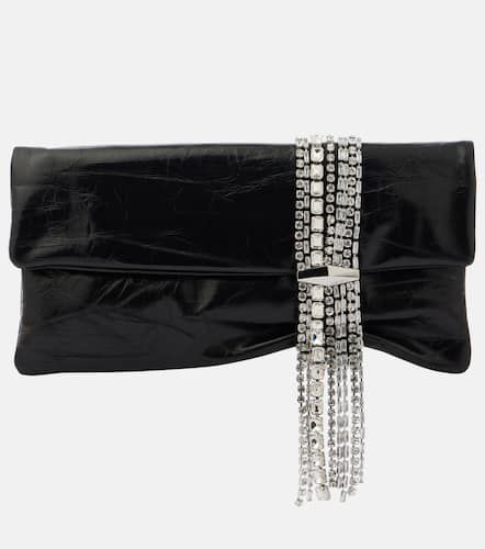 Pochette Zandra en cuir à cristaux - Jimmy Choo - Modalova