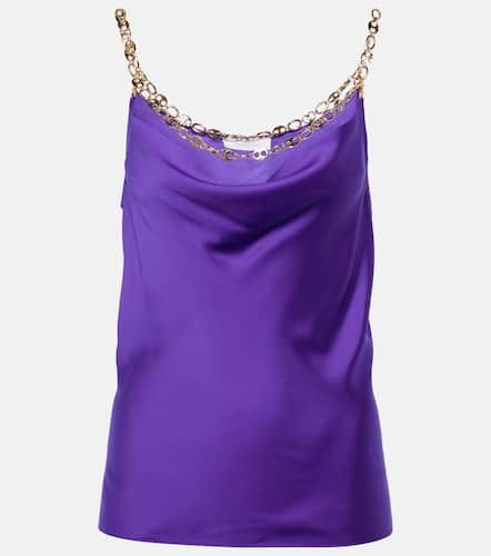 Rabanne Top Cami en satin - Rabanne - Modalova