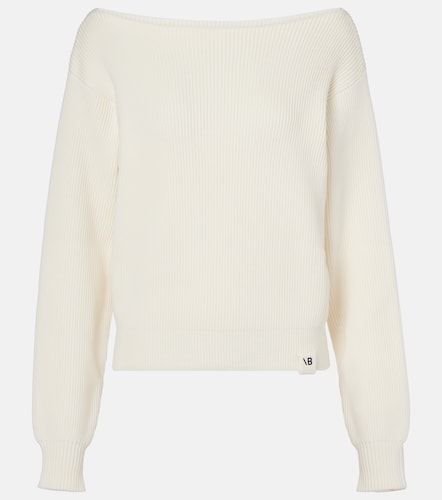 Pull en coton et soie mélangés - Victoria Beckham - Modalova