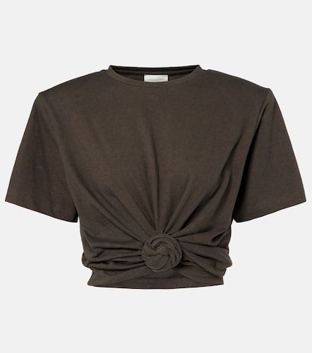 T-shirt en coton et soie - Magda Butrym - Modalova