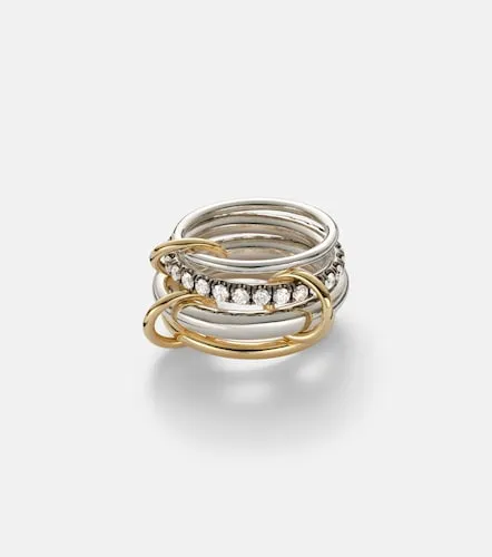 Bague Janssen SG en or 18 ct, argent sterling à diamants - Spinelli Kilcollin - Modalova