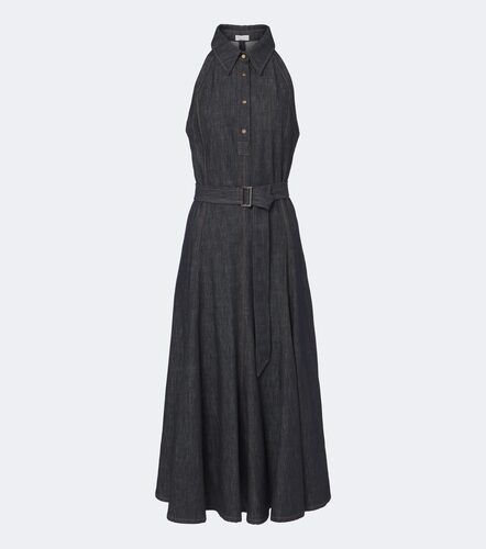 Robe polo Monilli en denim - Brunello Cucinelli - Modalova