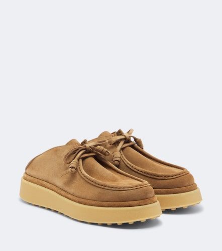 Mules compensée Gommino® en daim - Tod's - Modalova
