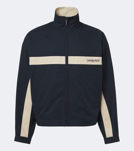 Veste blouson en coton - Saint Laurent - Modalova