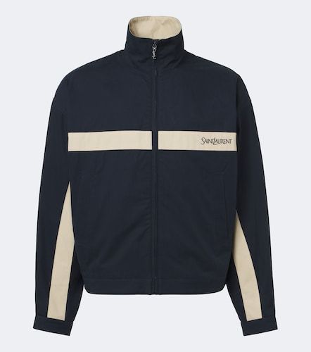 Veste blouson en coton - Saint Laurent - Modalova