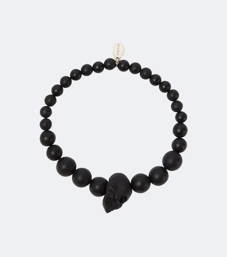 McQueen Bracelet Skull à perles - McQueen - Modalova