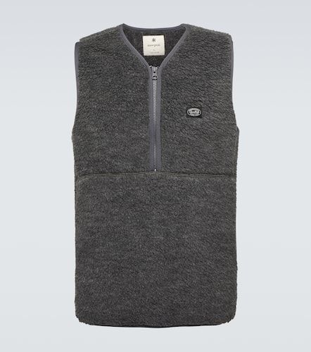 Gilet en laine et polaire - Snow Peak - Modalova