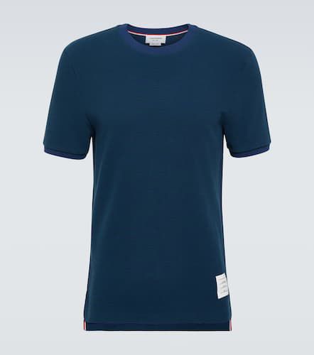 Thom Browne T-shirt en coton rayé - Thom Browne - Modalova