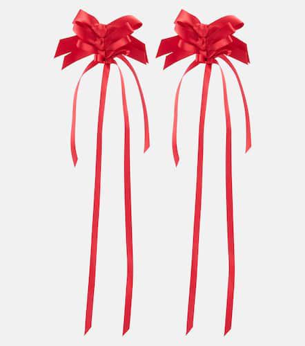 Boucles d'oreilles Rosette Bow - Simone Rocha - Modalova