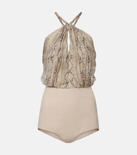 Elie Saab Body imprimé en soie - Elie Saab - Modalova