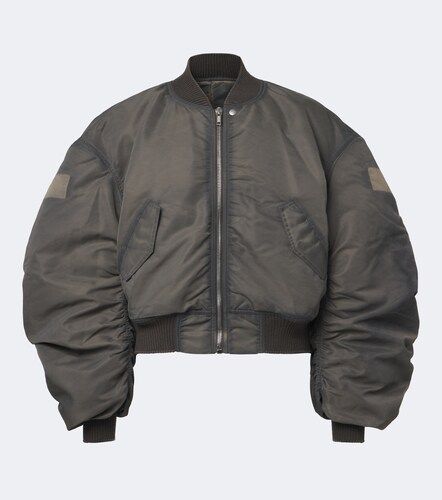 Veste bomber Secchia Flight en satin - Rick Owens - Modalova