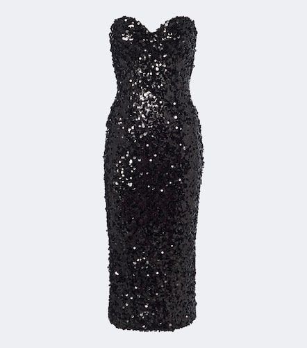 Robe bustier à sequins - Dolce&Gabbana - Modalova