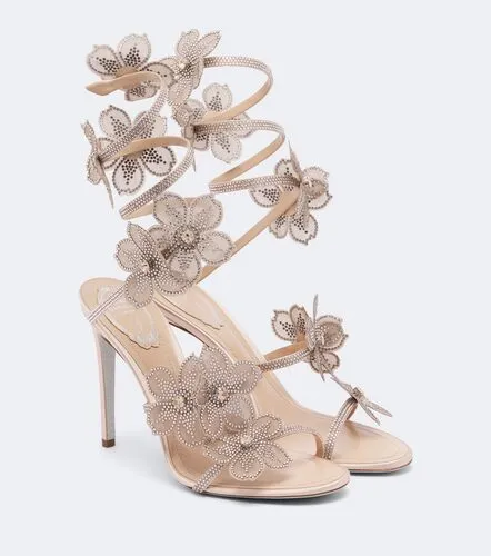 Sandales Peach à ornements - Rene Caovilla - Modalova