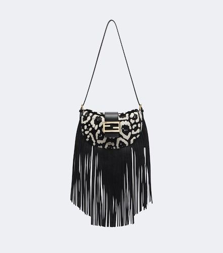 Sac Croissant en cuir façon poulain - Fendi - Modalova