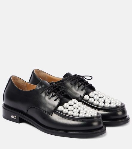 Mocassins Sirene en cuir à ornements - Mach & Mach - Modalova