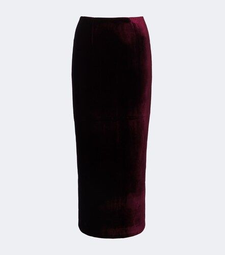 Jupe crayon en velours - Roland Mouret - Modalova