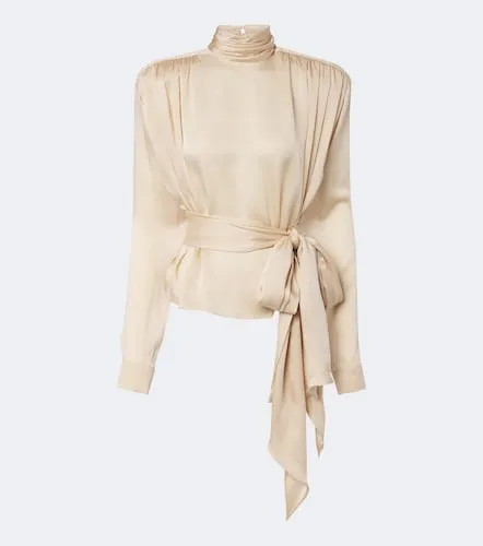 Balmain Blouse en soie - Balmain - Modalova