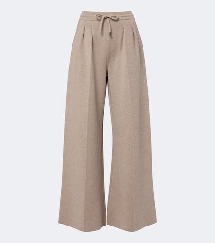 Pantalon ample en laine et cachemire - Max Mara - Modalova