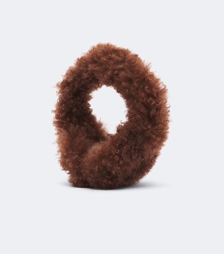 Cache-oreilles en shearling - Yves Salomon - Modalova